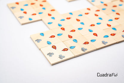 CuadraFio: Master the Elements in a Strategic Puzzle Battle